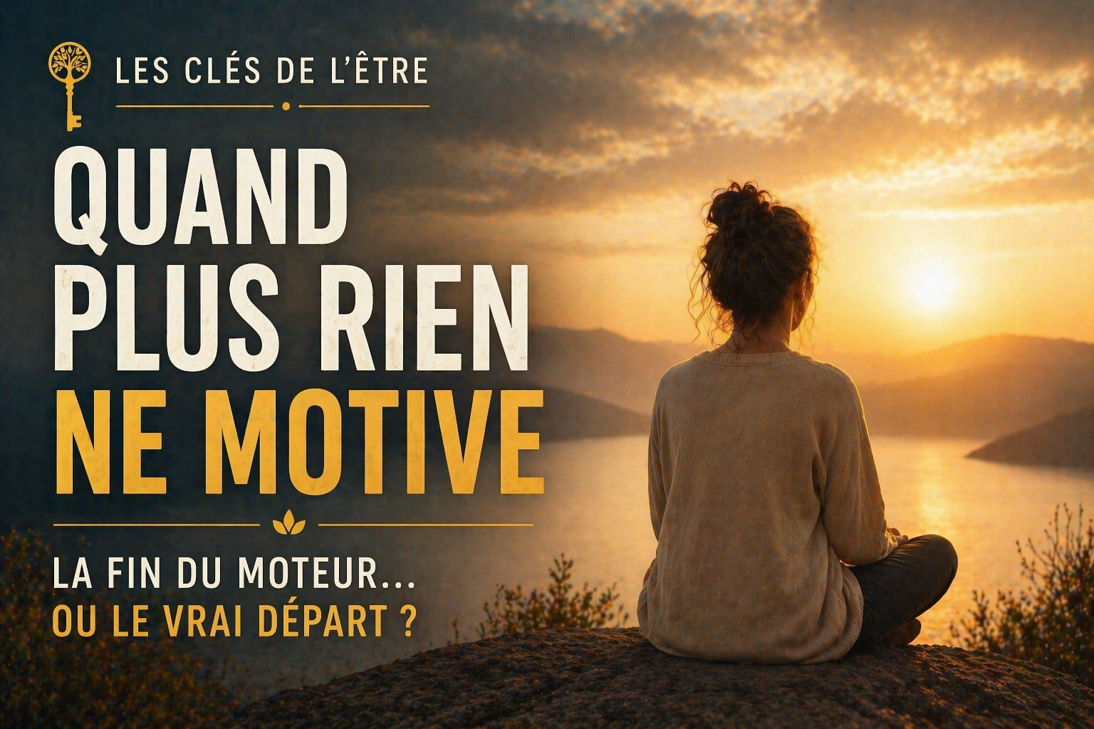 plus rien ne motive